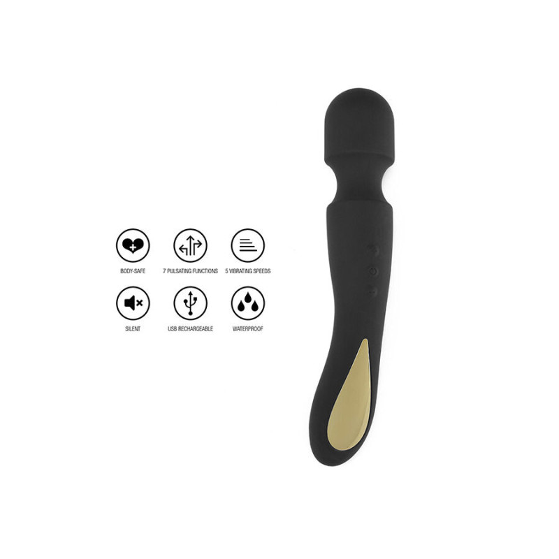 Toyjoy - light zenith wand massager black 1