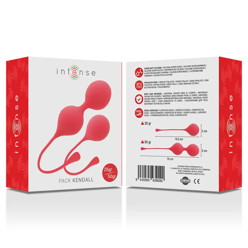 Intense - Kegel Balls Pack Kendall Red 1