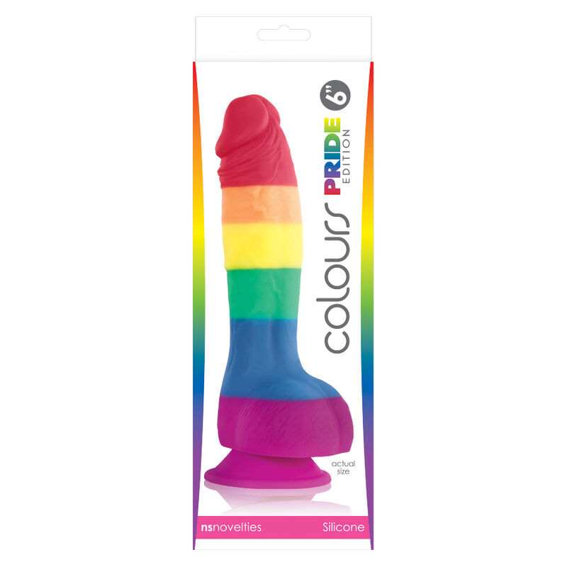 Pride - lgbt flag dildo 15 cm 1