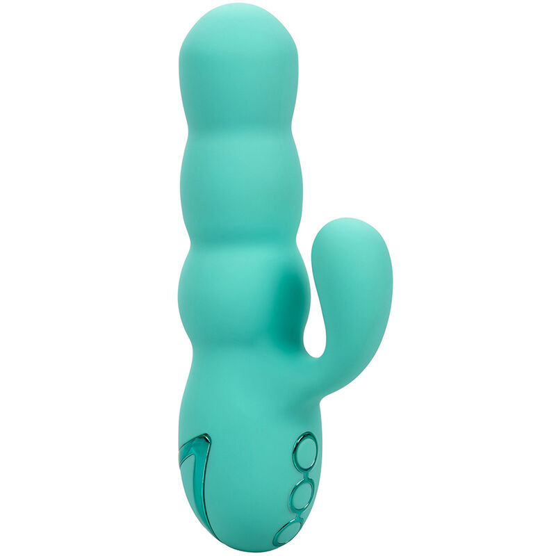 Calexotics - del mar diva vibrator rabbir aqua green by california dreaming 2