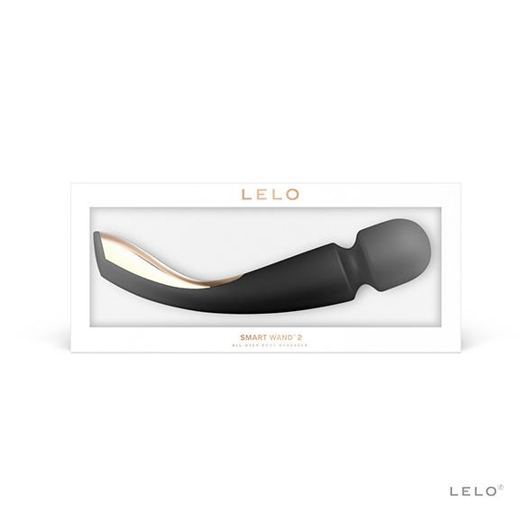 Lelo - Smart Wand 2 Massager Medium Black - Masážna Hlavica 4