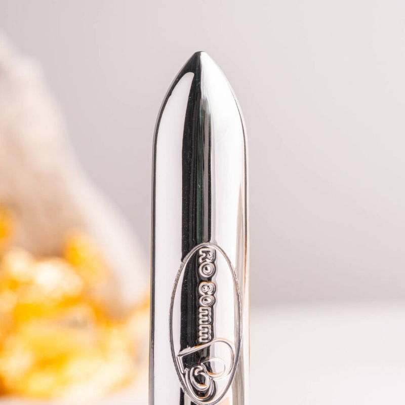 Rocks-off - ro-80 chrome vibrating bullet silver 1