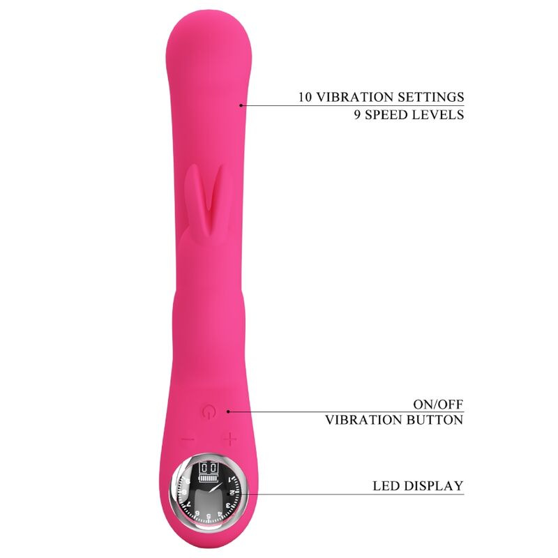 Pretty love - lamar rabbit vibrator & pink g-spot 7