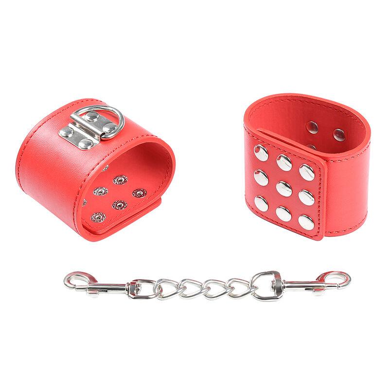 Ohmama Fetish Wrist Restraints Snap Fasten 1