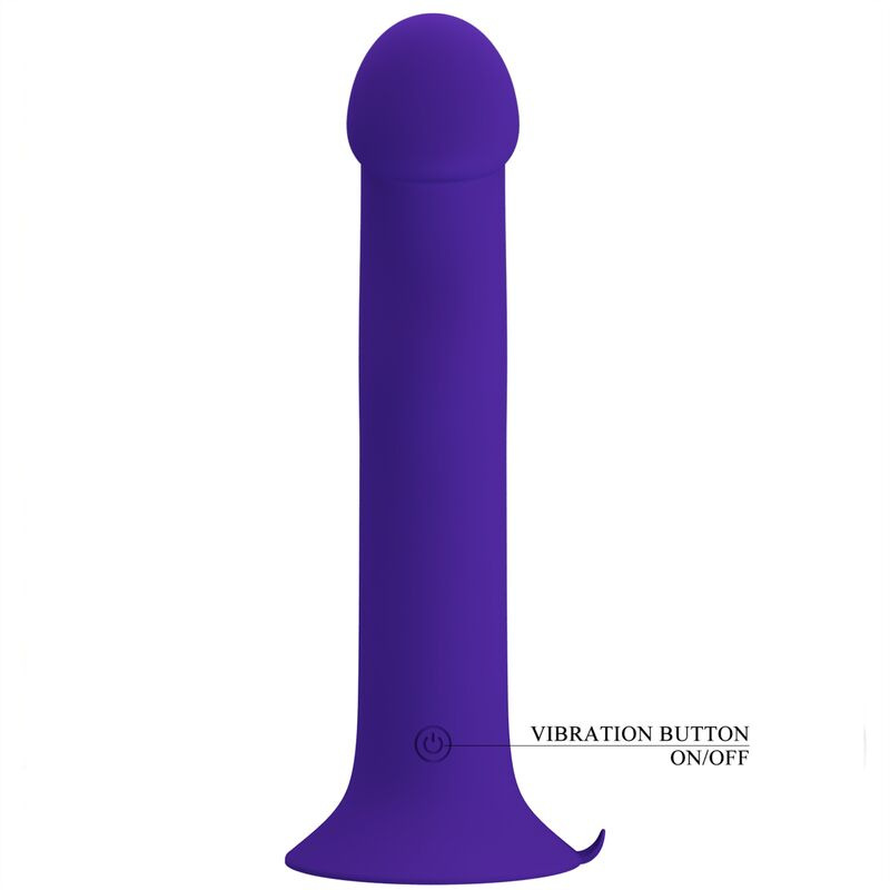 Pretty love - murray youth vibrating dildo & rechargeable violet 5