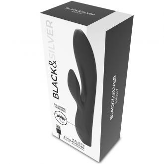 Black & Silver Kaultz Vibrator Touch Control