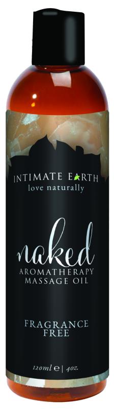 Intimate Earth - Massage Oil Naked Unscented 120 Ml