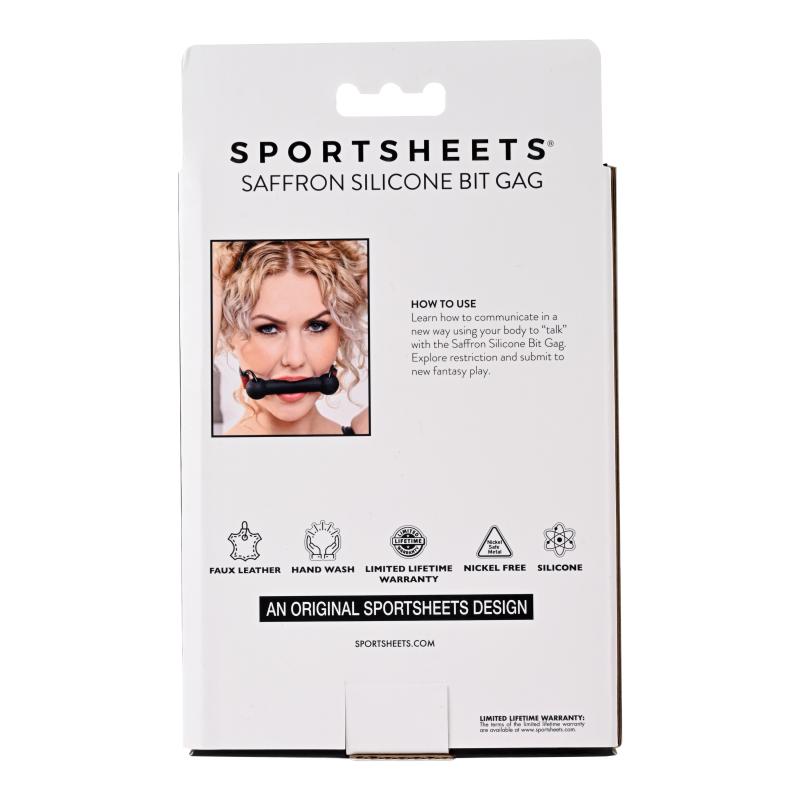 Sportsheets - Saffron Silicone Bit Gag 1