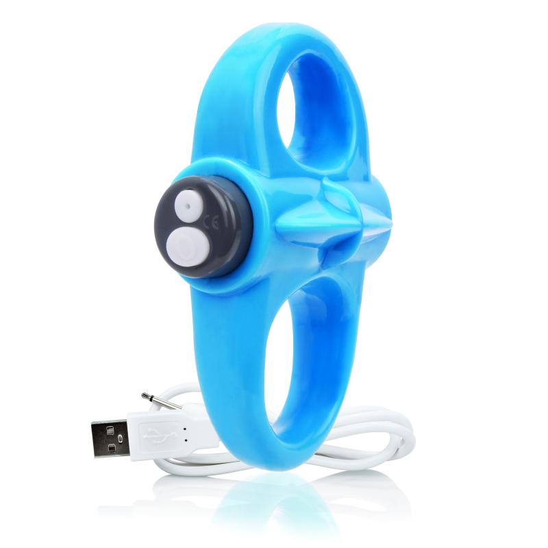 The Screaming O - Charged Yoga Vibe Ring Blue