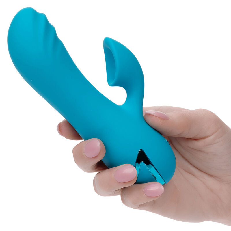 Calexotics - sunset beach seducer vibrator & stimulator 10 functions blue 6