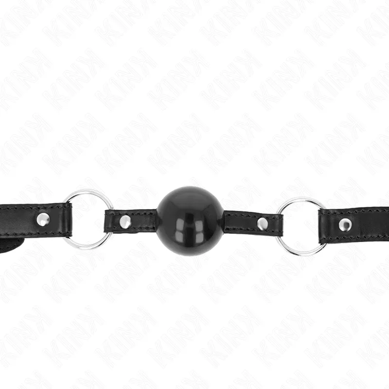 Kink - Black Tpe Ball 4 Cm Gag 60 X 2 Cm 2