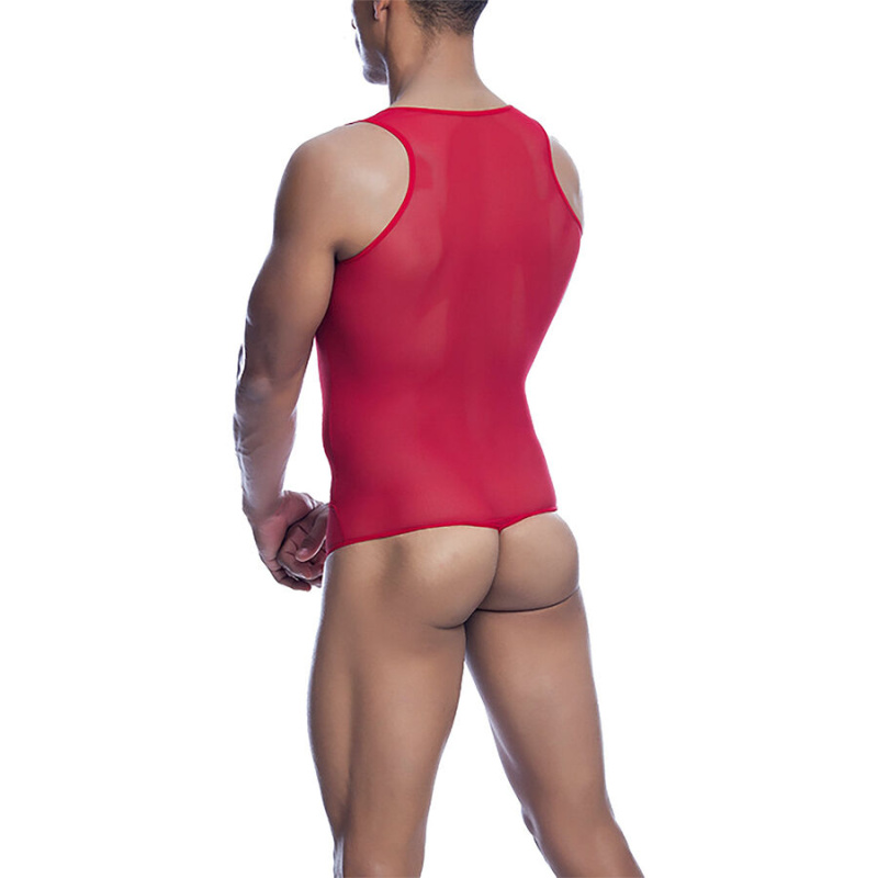 Mob - red transparent bodysheer size l/xl 2