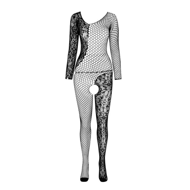 Passion - bs 107 bodystocking white one size 3