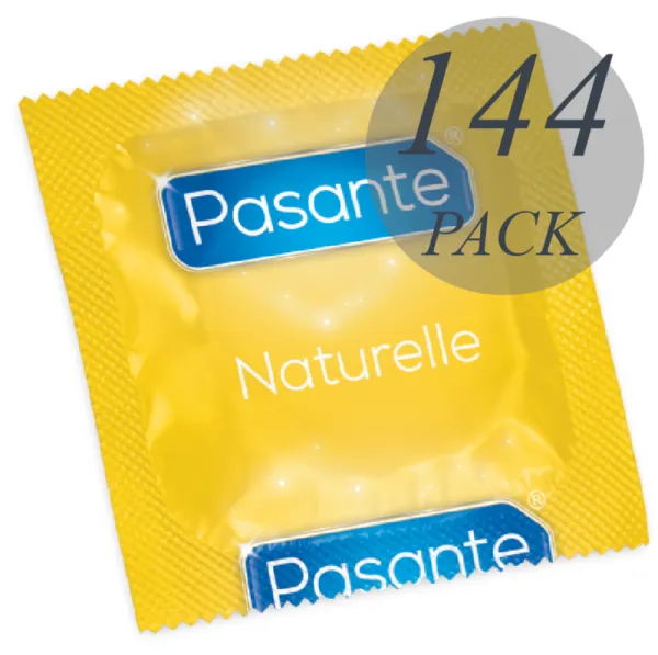 Pasante Through Condom Naturelle Range 144 Units 1