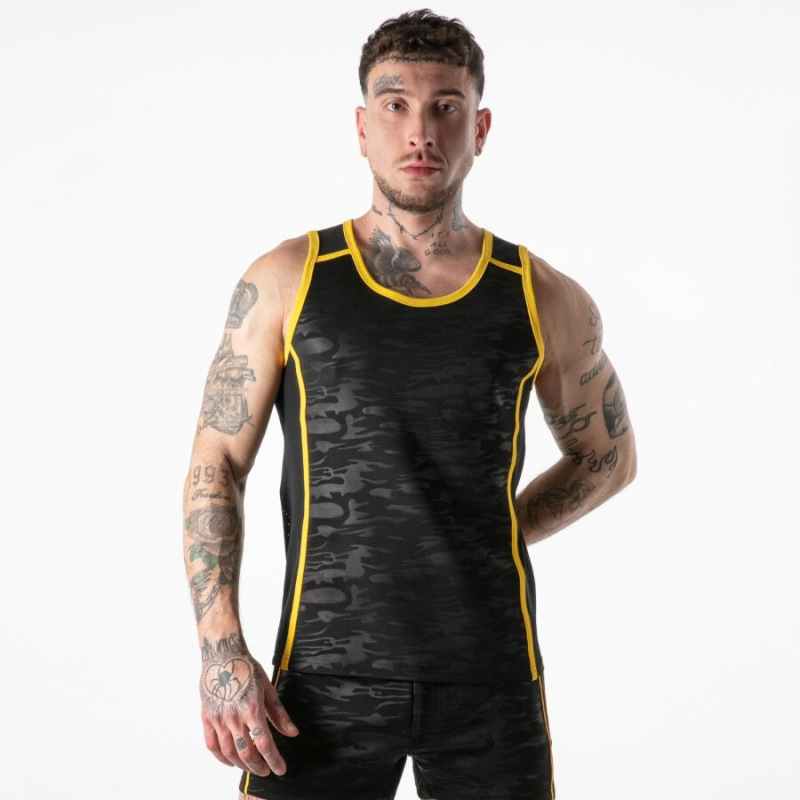 Locker gear - full military access tanktop yellow m 1