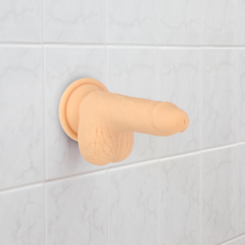 Naked Addiction - Thrusting Dong With Remote 16,5 Cm Vanilla 12