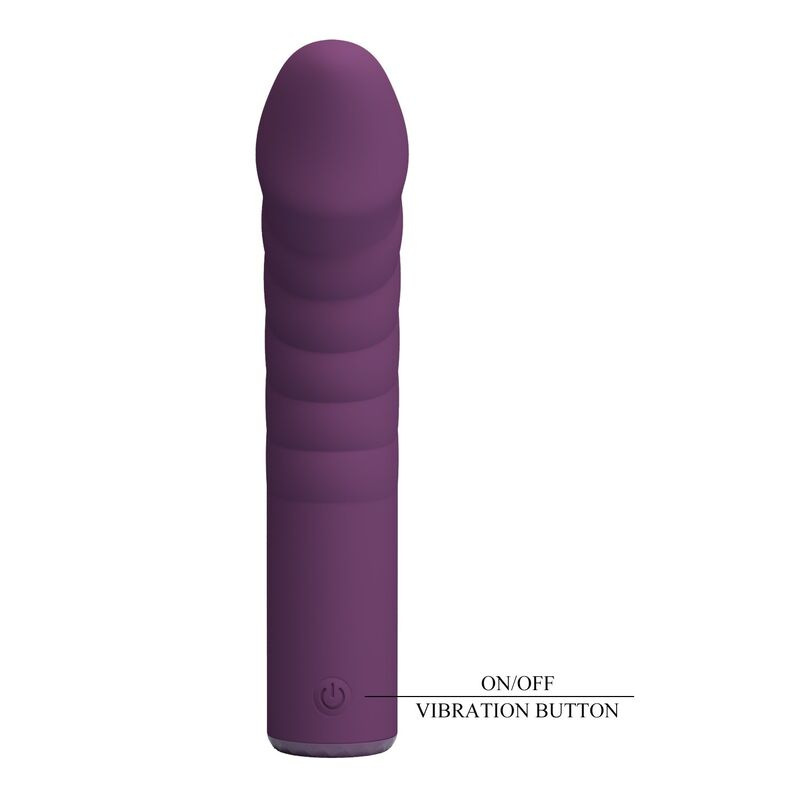 Pretty love - ryland rechargeable vibrator 10 functions purple 1