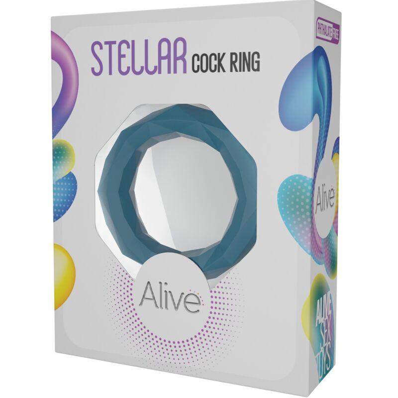 Alive - Stellar Cock Ring Green
