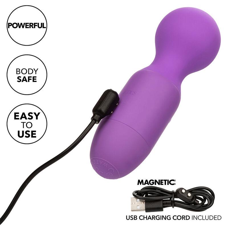 Calexotics - First Time Rechargeable Massager 10 Vibrations Purple