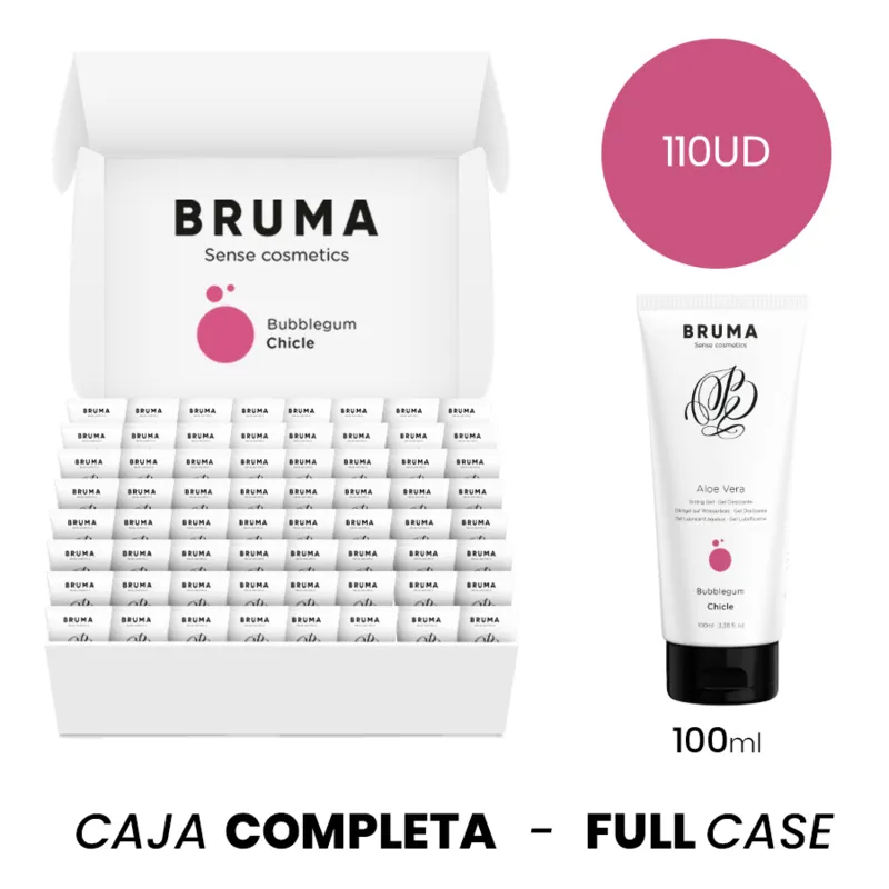 Moq 110 - Bruma Aloe Vera Sliding Gel Bubblegum Flavor - 100 Ml