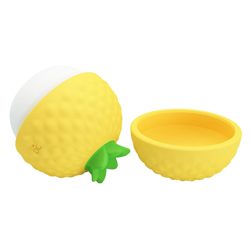 Pretty love - rechargeable suction and thrusting clitoral stimulator yellow 4