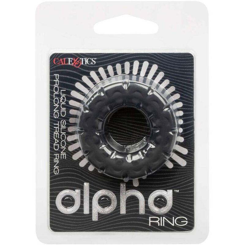 California Exotics - Alpha Prolong Tread Ring Black 1