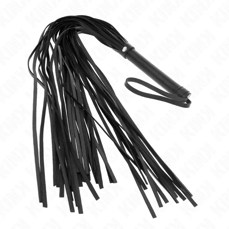 Kink - Black Soft Pvc Whip 70 Cm 4