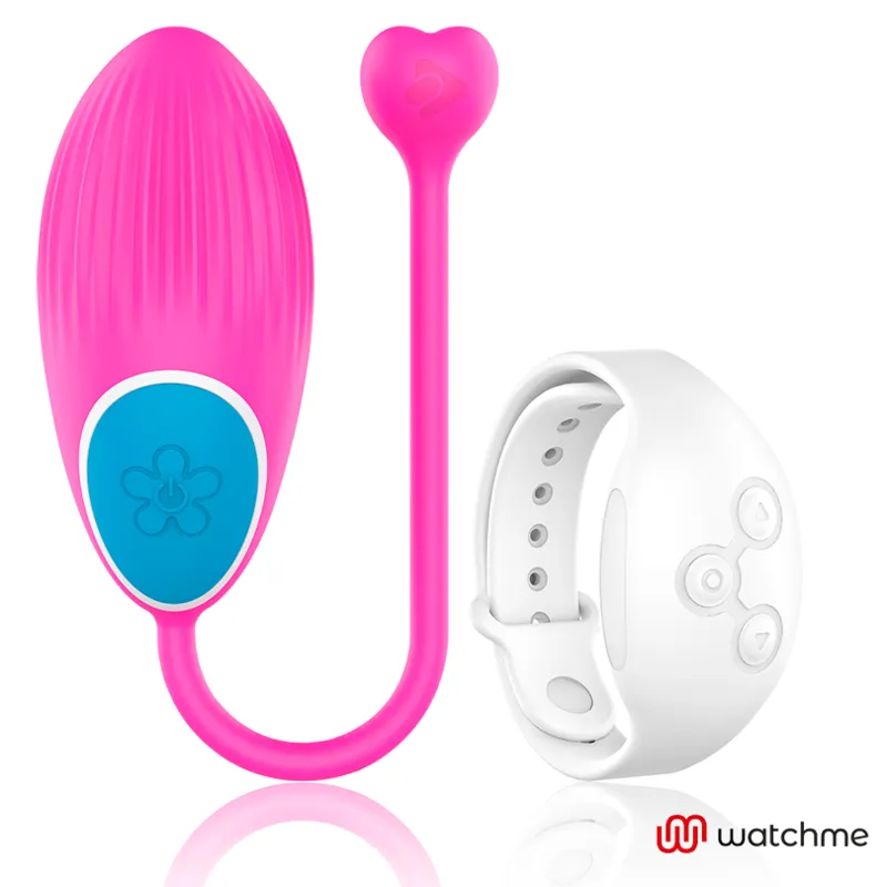 Wearwatch Egg Wireless Technology Watchme Pink / White
