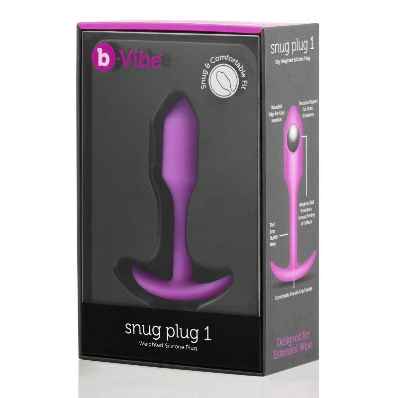 B-Vibe - Snug Plug 1 Fuchsia 6