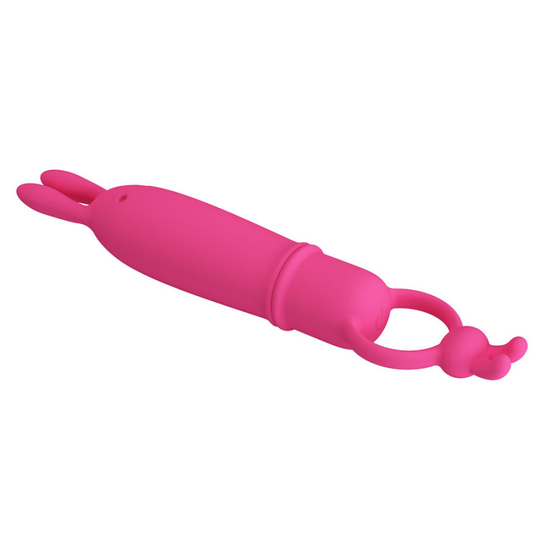 Pretty love - delia rabbit vibrator with resistance ring 4