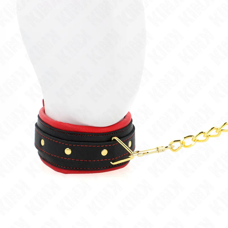 Kink - Collar With Plain Fabric Leash Adjustable 33-48 Cm X 5.7 Cm