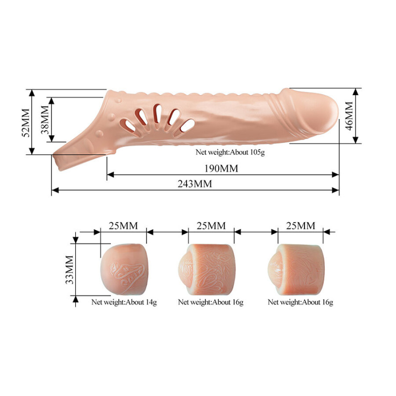 Pretty love - penis sleeve with extenders 5