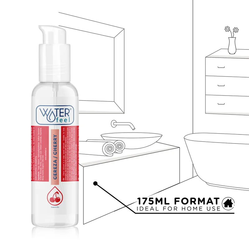 Waterfeel Cherry Water Based Lubricant 175 Ml