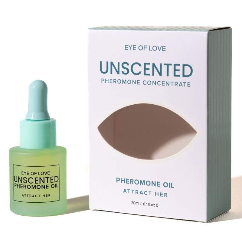 Eye of love - pheromone-infused perfumed oil for men, fragrance-free, 20 ml 5
