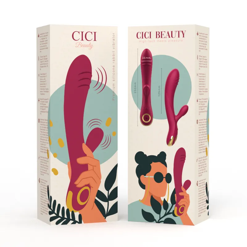 Cici Beauty Premium Silicone Rabbit Vibrator 6