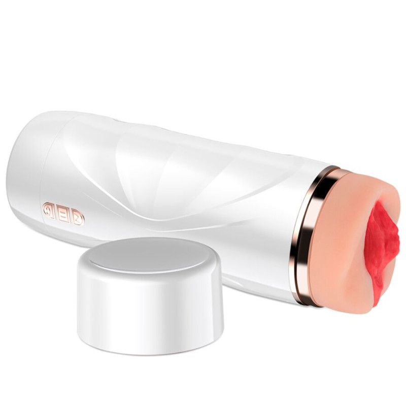 Shequ - riley vagina masturbator with vibration and stimulating waves