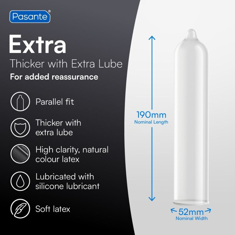 Pasante - kondómy extra 144 ks 2