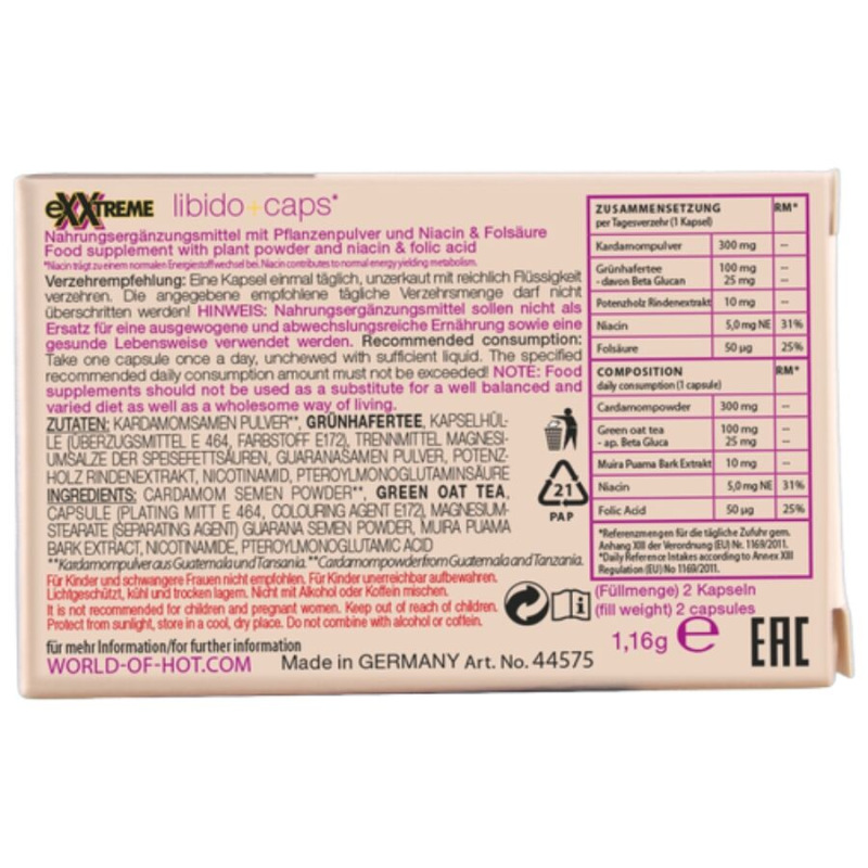 Hot - exxtreme libido caps woman 2 units 3