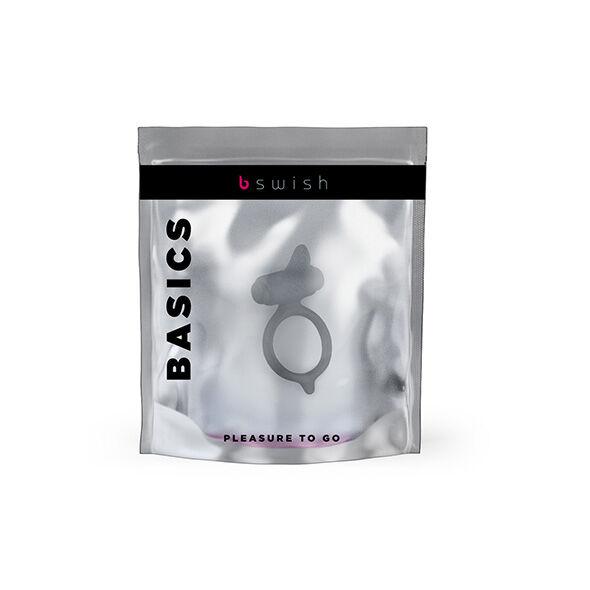 B Swish Bcharmed Basic Penis Ring - Slate - Vibračný Krúžok
