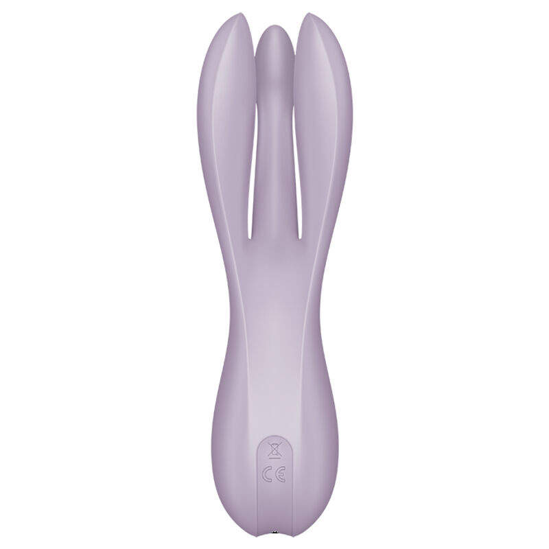 Satisfyer Threesome 2 Vibrator - Violet