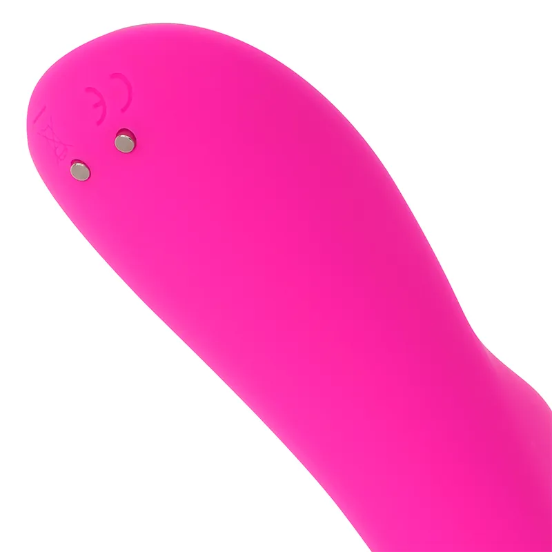Ohmama Magnetic Rechargeable 10 Speeds Silicone Vibrator 21 2