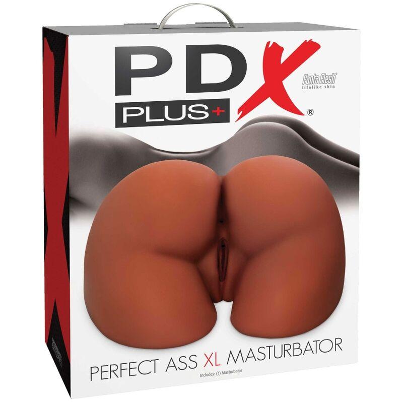 Pdx Plus - Perfect Ass Xl Masturbator Double Entry Brown
