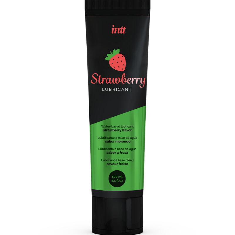 Intt - Intimate Water-Based Lubricant Strawberry Flavor