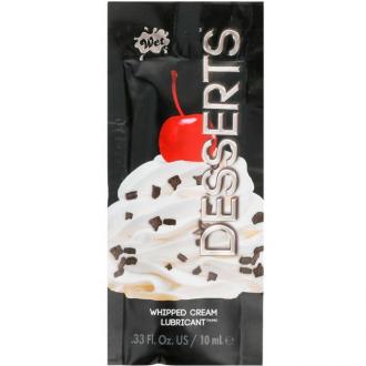 Wet Desserts Whipped Cream Waterbased Lubricant 10 Ml