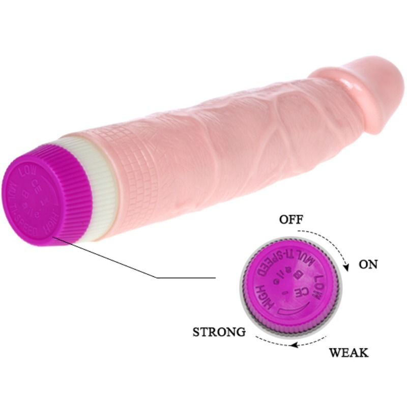 Baile - realistic vibrator for beginners 21.5 cm 2