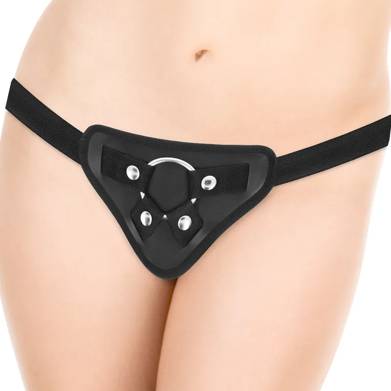 Delta Club Toys Harness + Dong Pink Silicone 20 X 4cm 6