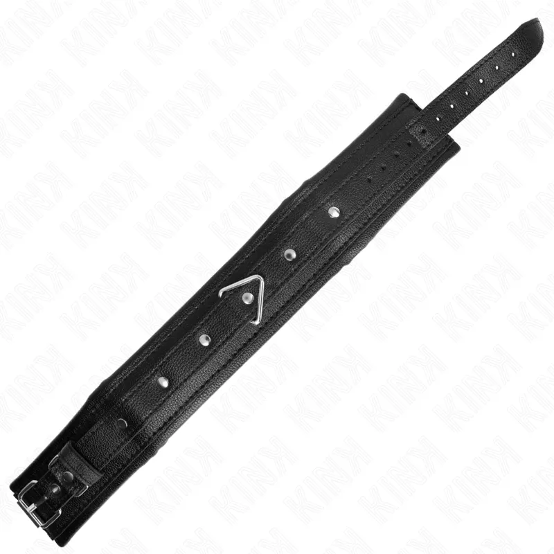 Kink - Necklace With Sponge Imitation Leather Strap Model 1 Adjustable 37-54 Cm X 3 Cm 5
