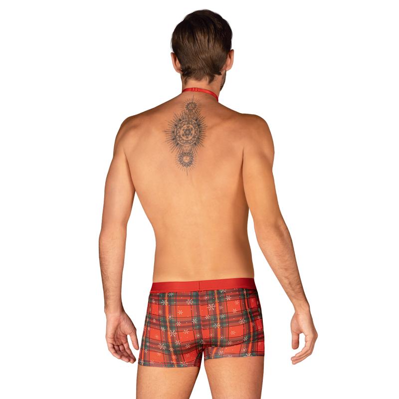 Obsessive - Mr. Merrilo Boxer & Bowtie Christmas Edition Multi L/Xl 2