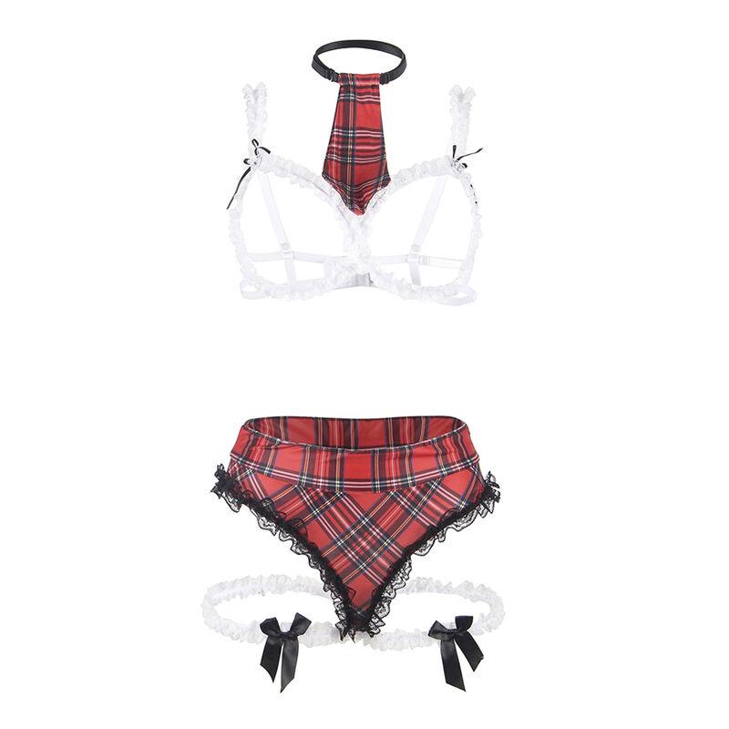 Subblime - Sexy Schoolgirl Costume With Bra L/Xl 3