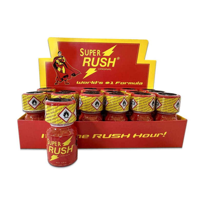 Super Rush 18 x 10ml - Čistič Kože